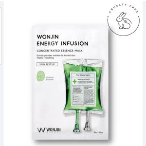 4 Energy infusion and brightening mask sheets